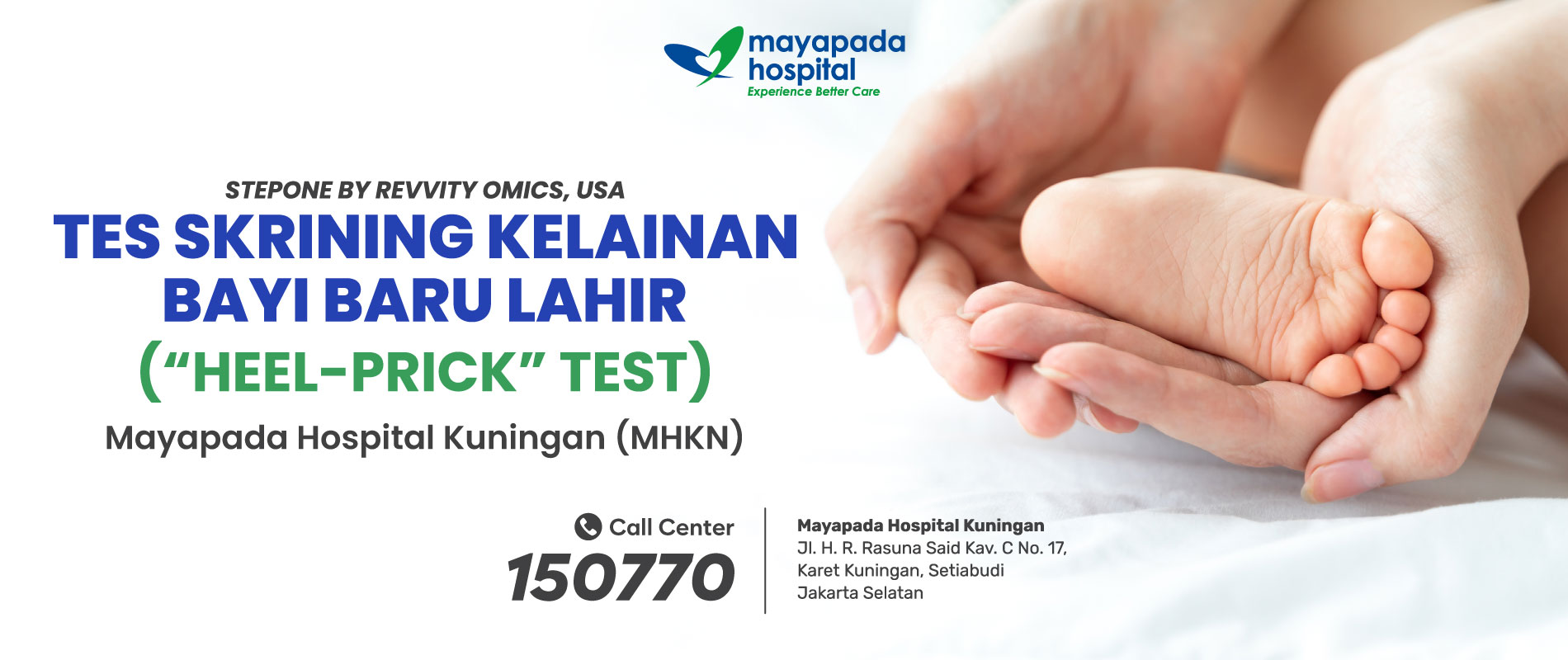 Tes Skrining Kelainan Bayi Baru Lahir - Heel Prick Test IMG