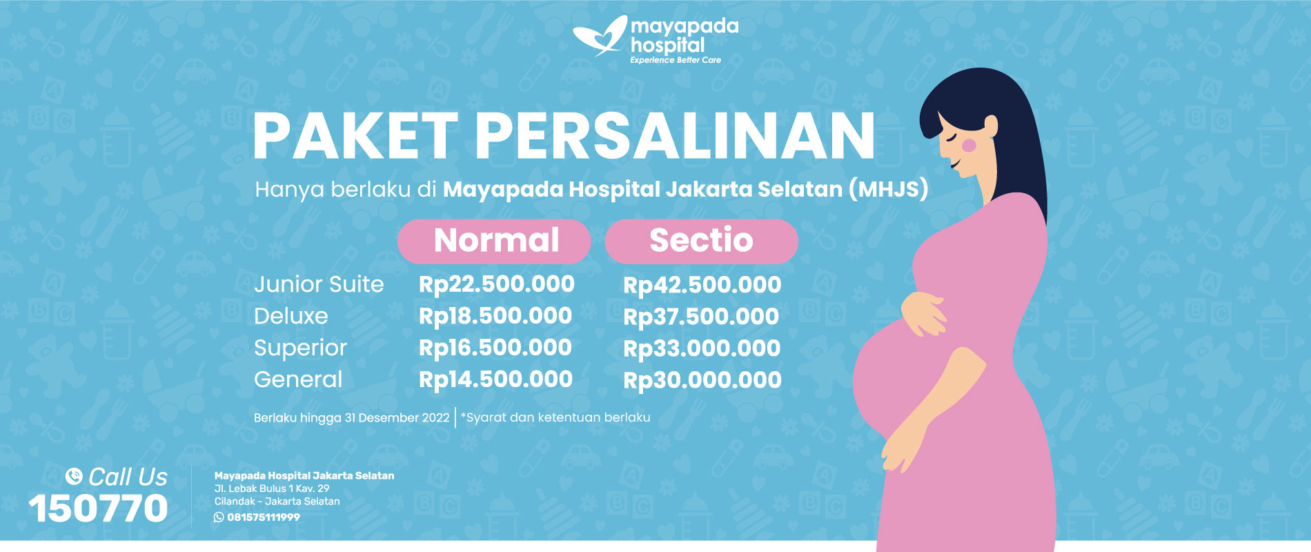 Paket Persalinan di Mayapada Hospital Jakarta Selatan (MHJS) IMG