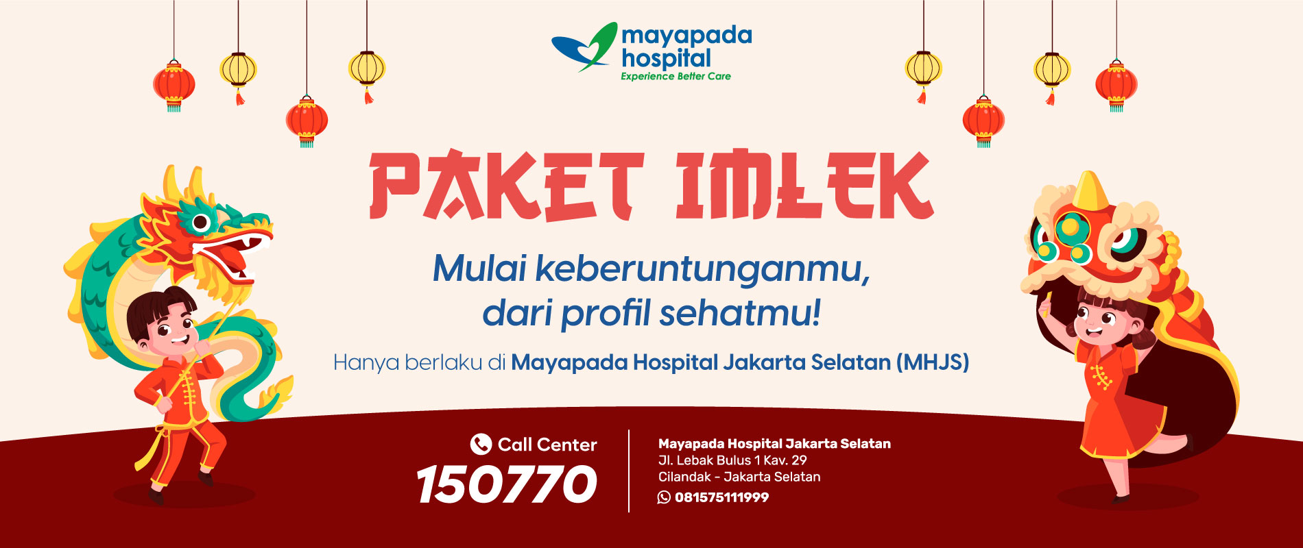 Paket Imlek di Mayapada Hospital Jakarta Selatan (MHJS) IMG