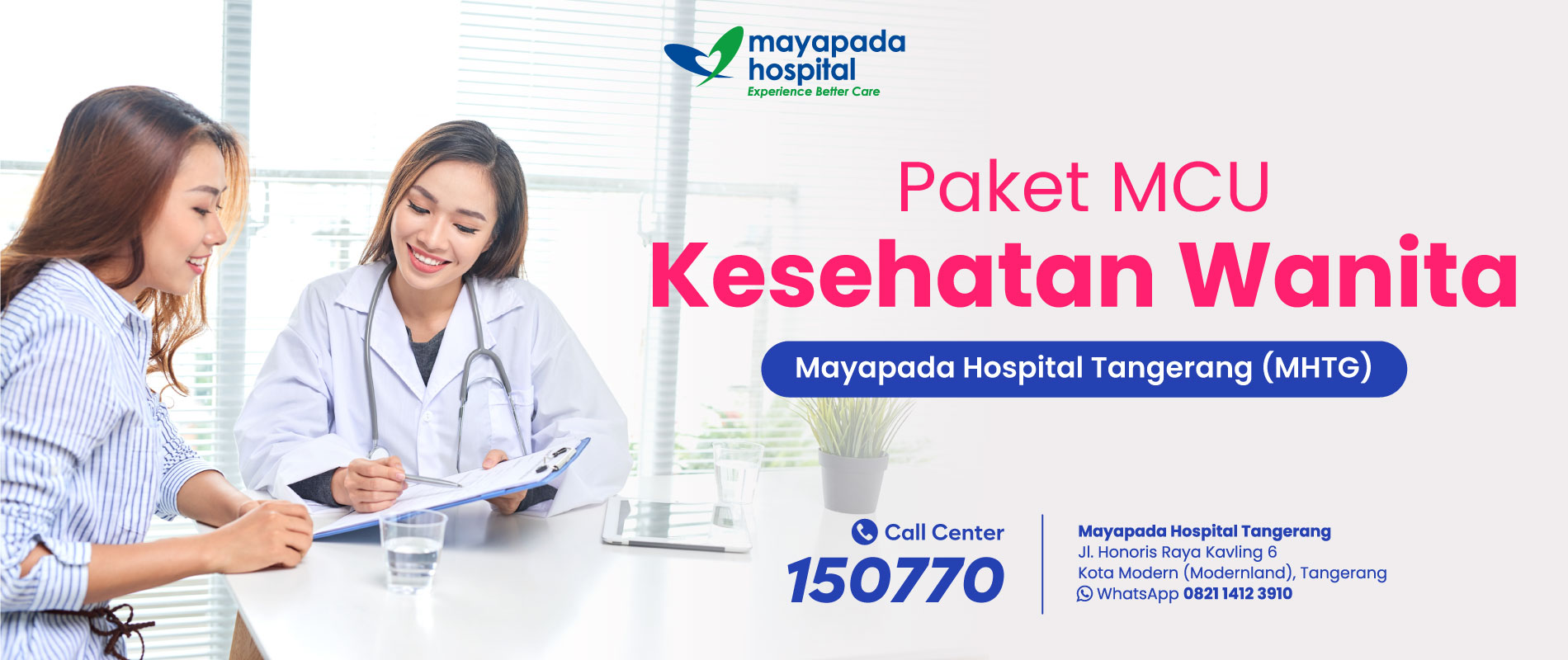 Promo MCU Kesehatan Wanita Mayapada Hospital Tangerang IMG