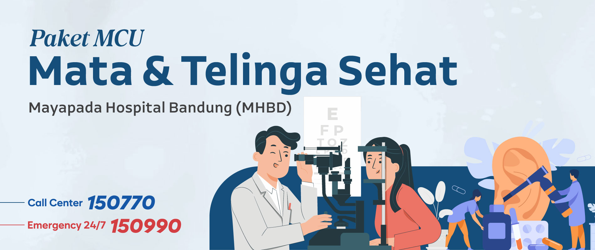 Promo Paket MCU Mata & Telinga Sehat Mayapada Hospital Bandung (MHBD) IMG