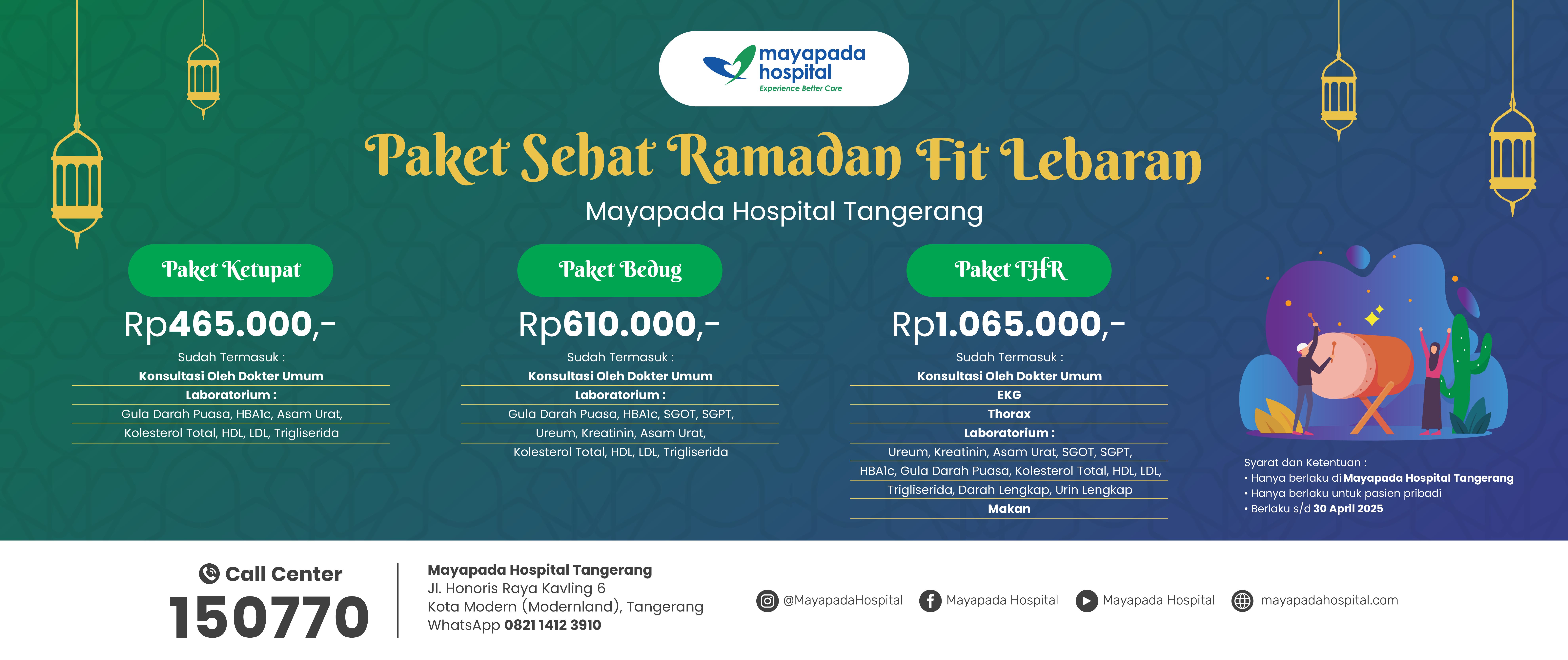 Promo Sehat Fit Ramadan Mayapada Hospital Tangerang IMG