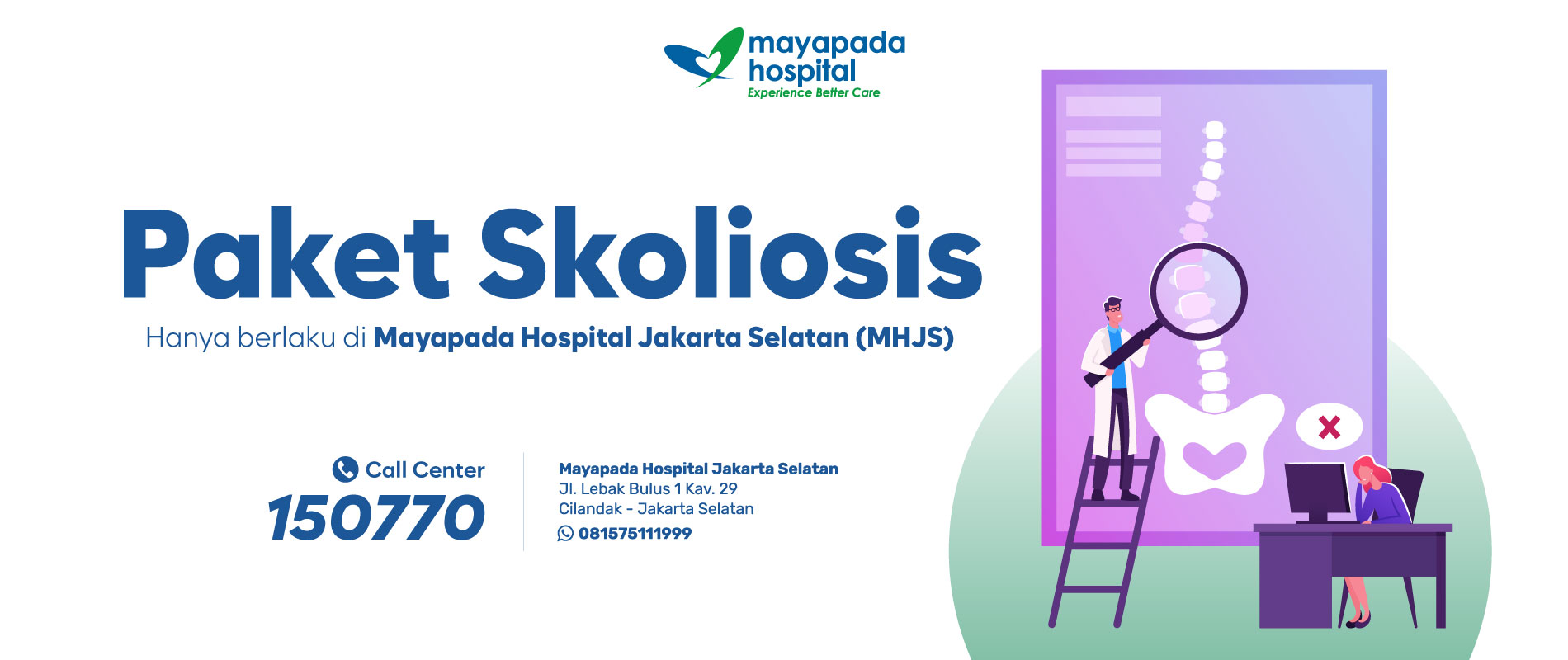 Paket Skoliosis Mayapada Hospital Jakarta Selatan (MHJS) IMG
