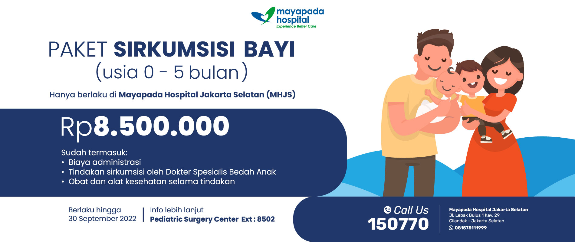 Paket Sirkumsisi Bayi di Mayapada Hospital Jakarta Selatan (MHJS) IMG