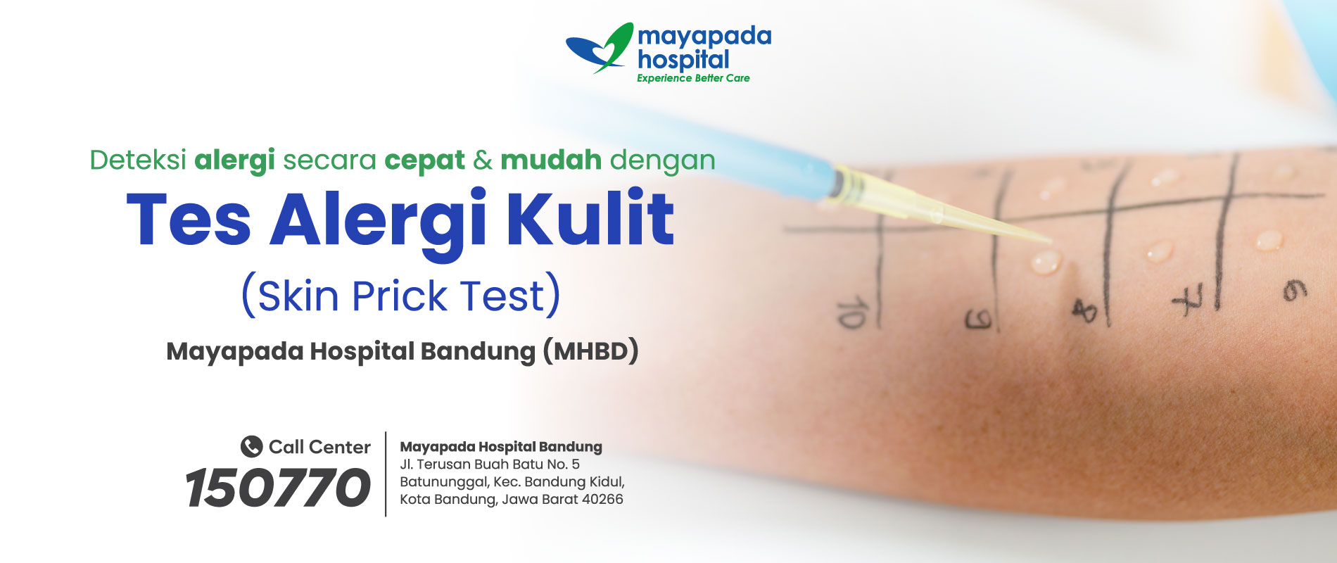 Skin Prick Test Mayapada Hospital Bandung (MHBD) IMG