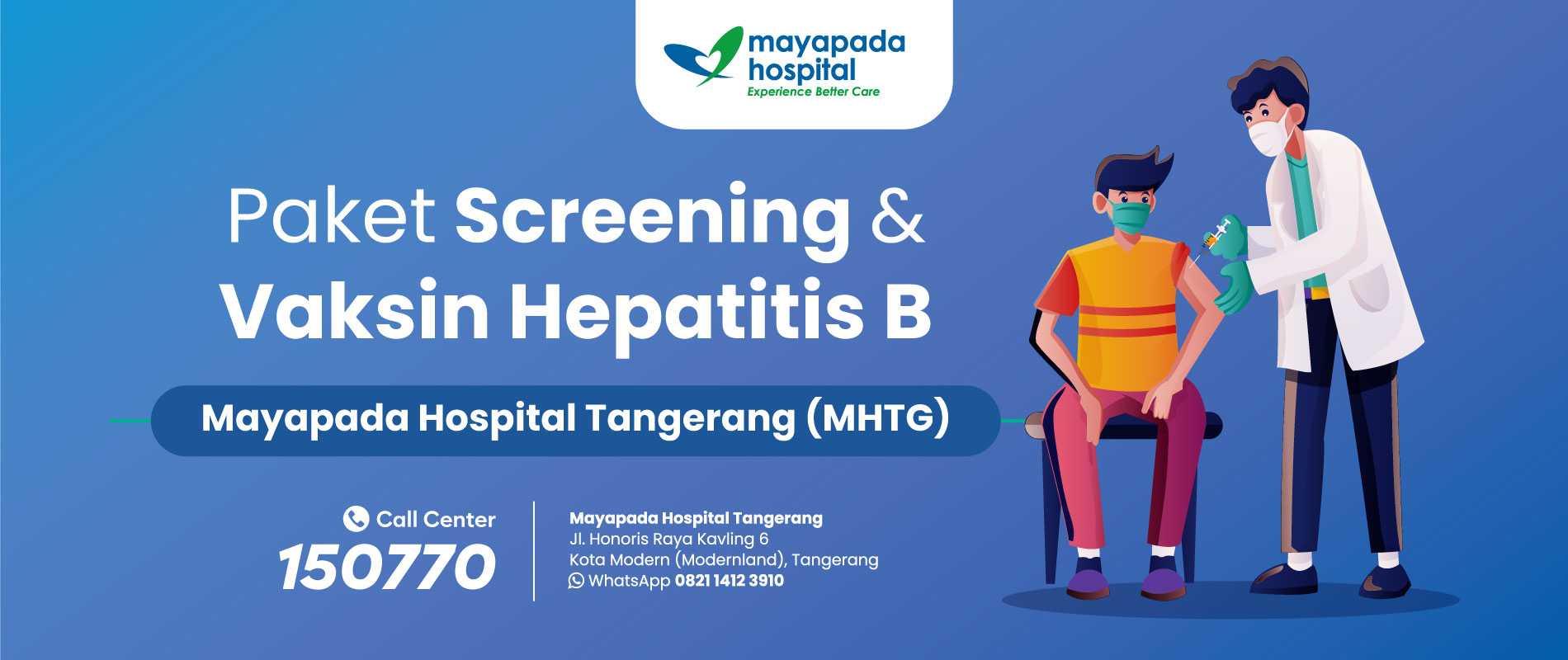 Promo Skrining & Vaksin Hepatitis B Mayapada Hospital Tangerang (MHTG) IMG