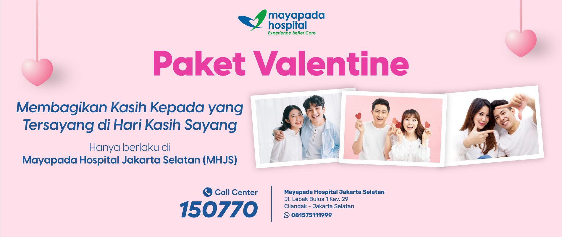 Paket Valentine Mayapada Hospital Jakarta Selatan (MHJS) IMG