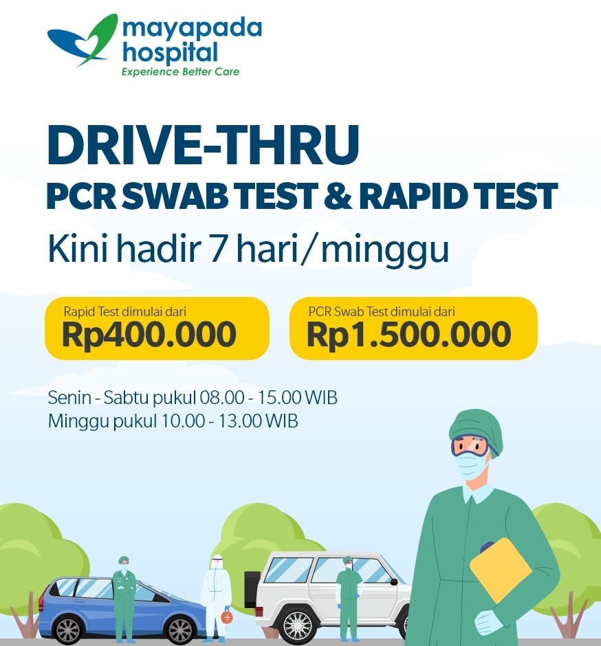 Mayapada Hospital Layanan Drive Thru Pcr Swab Dan Rapid Test Dari Mayapada Hospital Hadir Setiap Hari