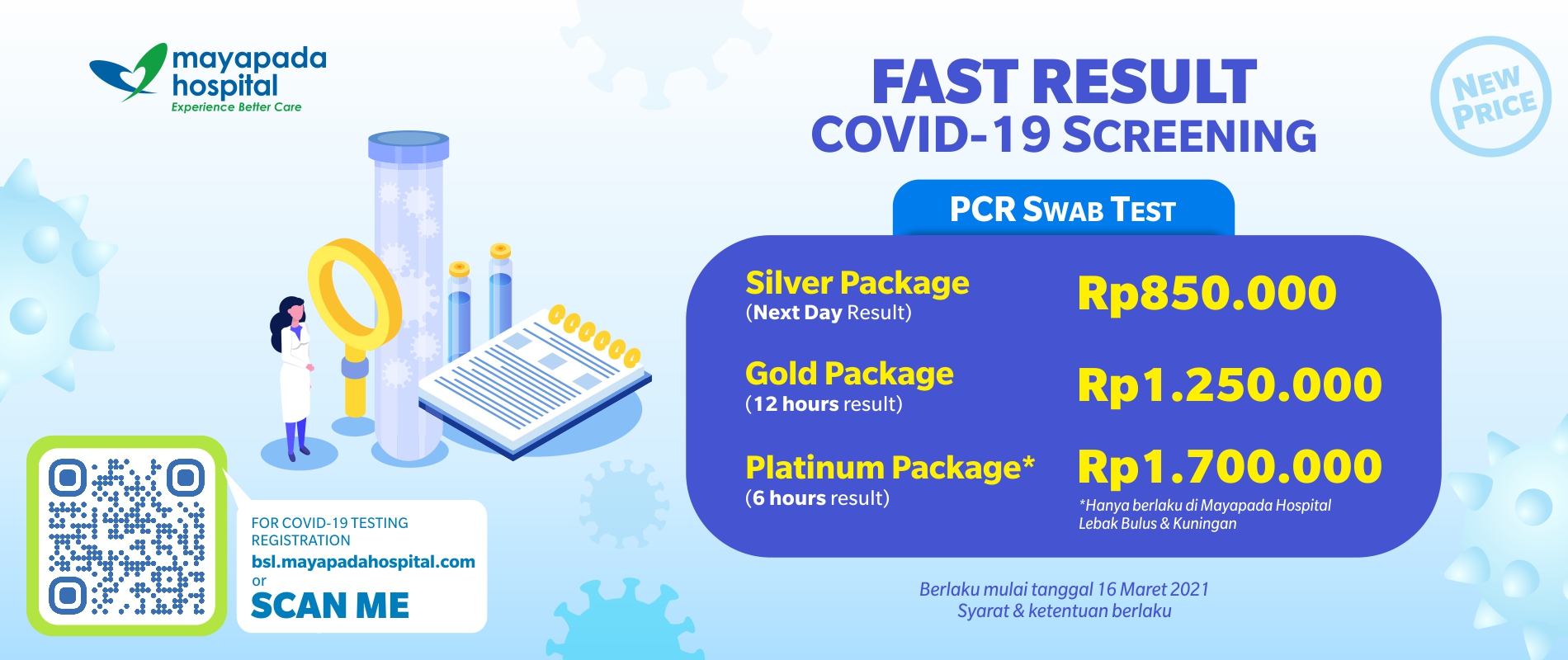 Mayapada Hospital Pcr Swab Dan Rapid Test