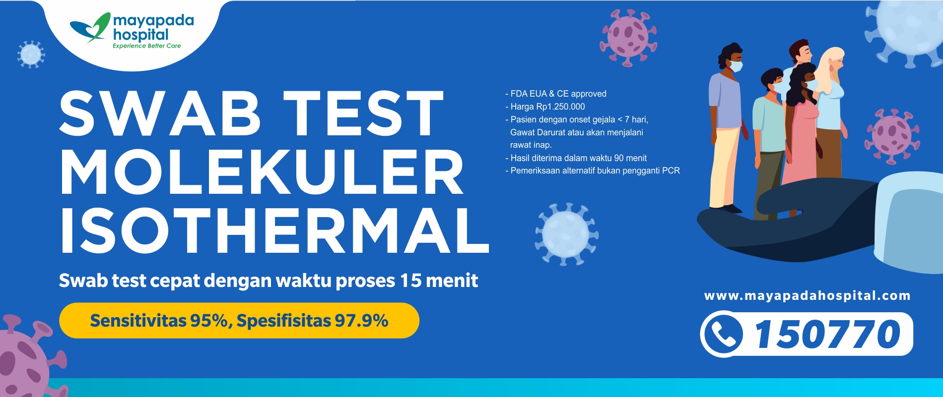 Mayapada Hospital Swab Test Molekuler Isothermal