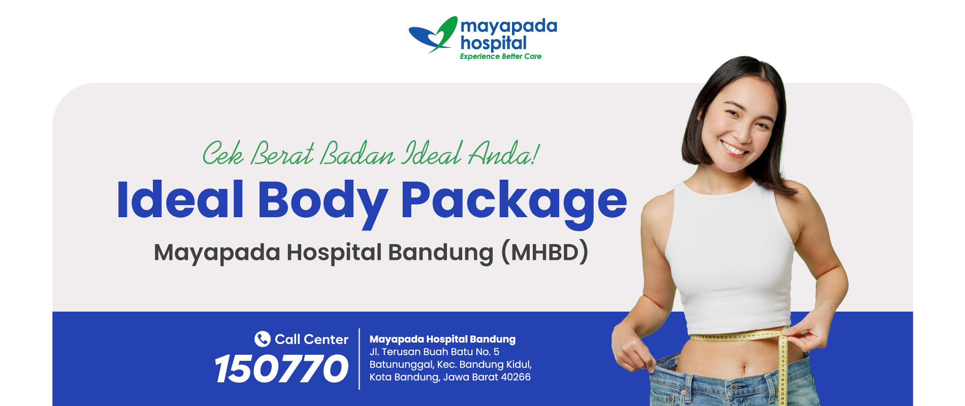 Promo Cek Berat Badan Ideal ke Dokter Gizi Mayapada Hospital Bandung IMG