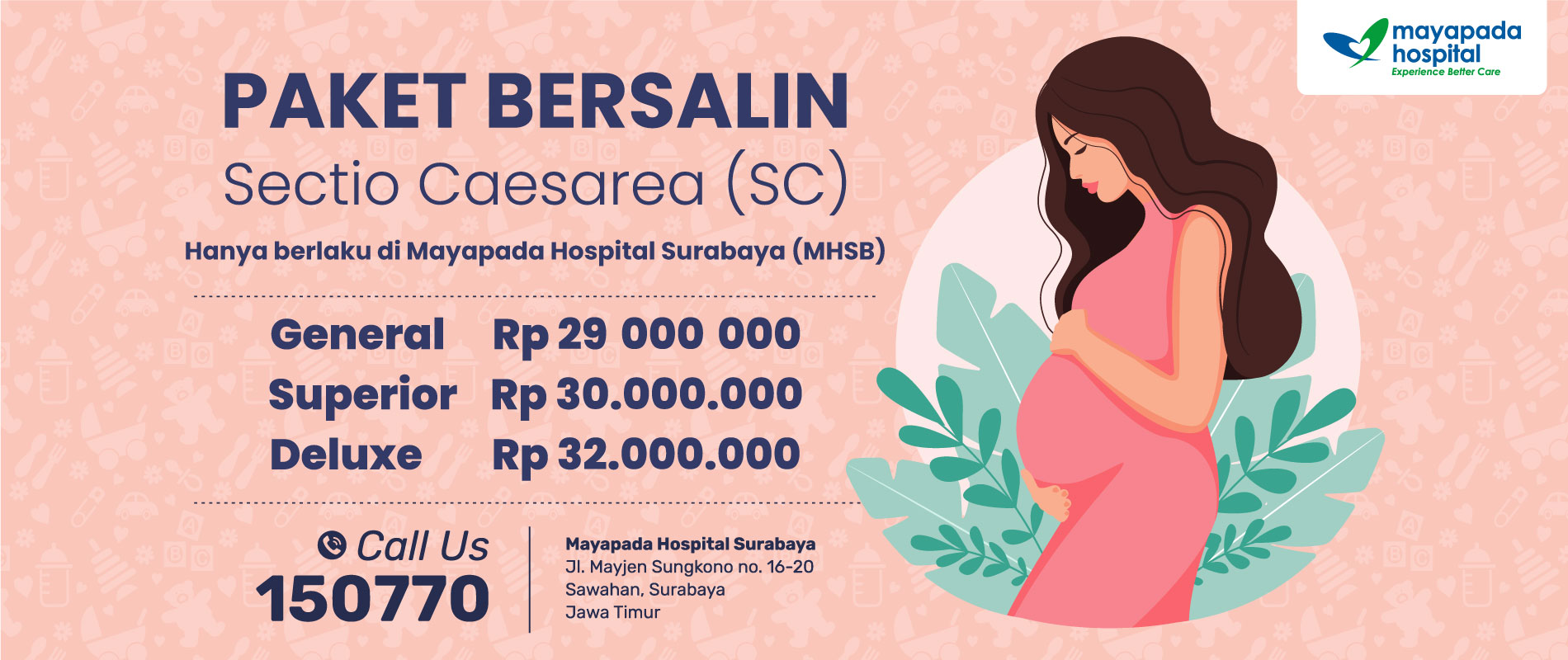 Mayapada Hospital Paket Bersalin Sectio Caesarea Sc Di Mhsb